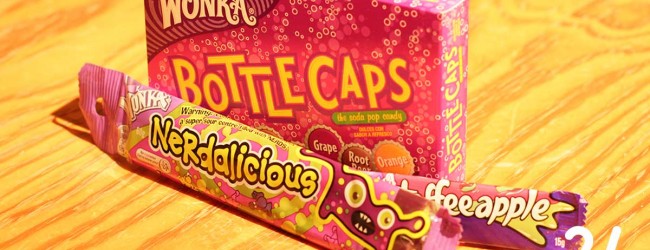 Wonka Toffeeapple / Wonka Nerdalicious / Wonka Bottle Caps